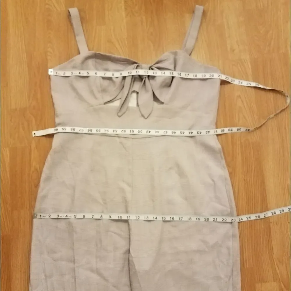 WAYF Roxy Glen Plaid Jumpsuit sz XXL